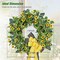 Charming Spring &#x26; Summer Wreath: Daisy Delight for Your Front Door